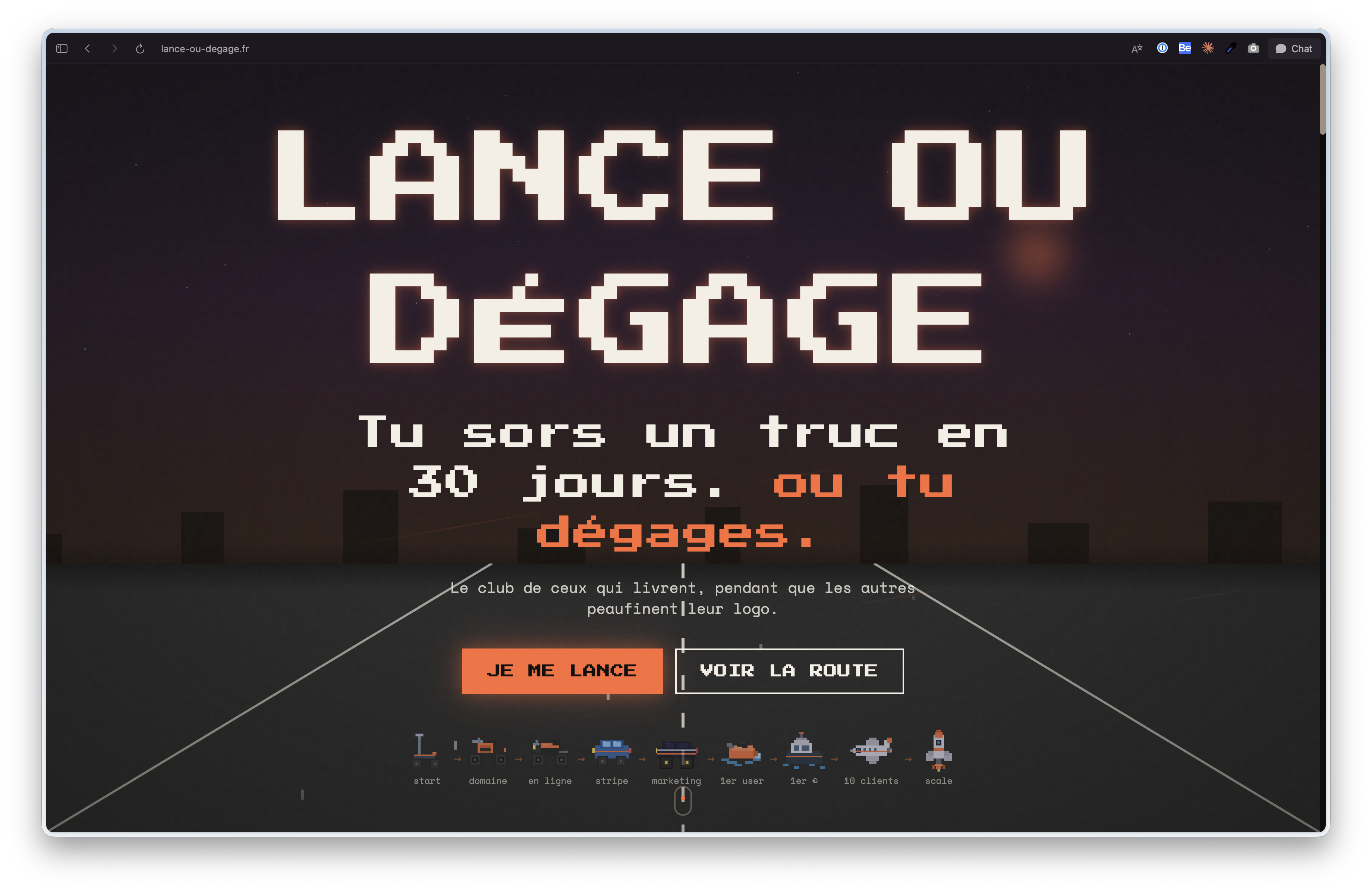 Lance ou Dégage